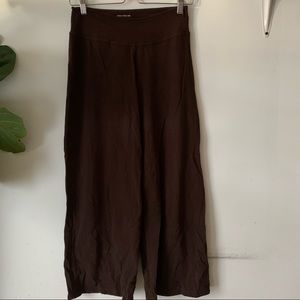 Beyond Yoga Brown Gaucho Pants